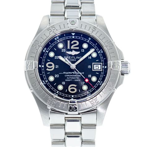 breitling aeromarine superocean a17360|Breitling Superocean steelfish a17360.